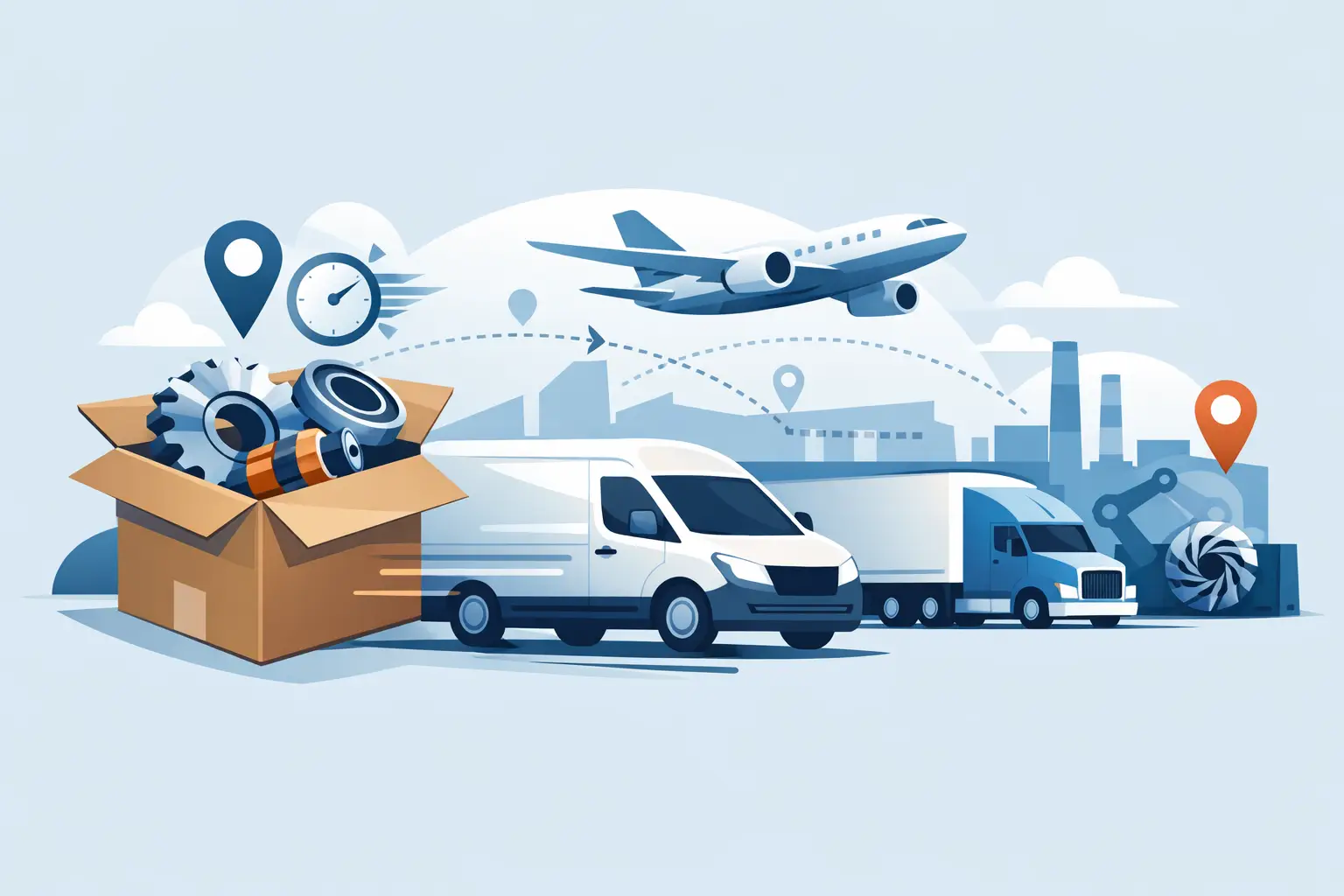 Critical Parts Transportation Without Downtime