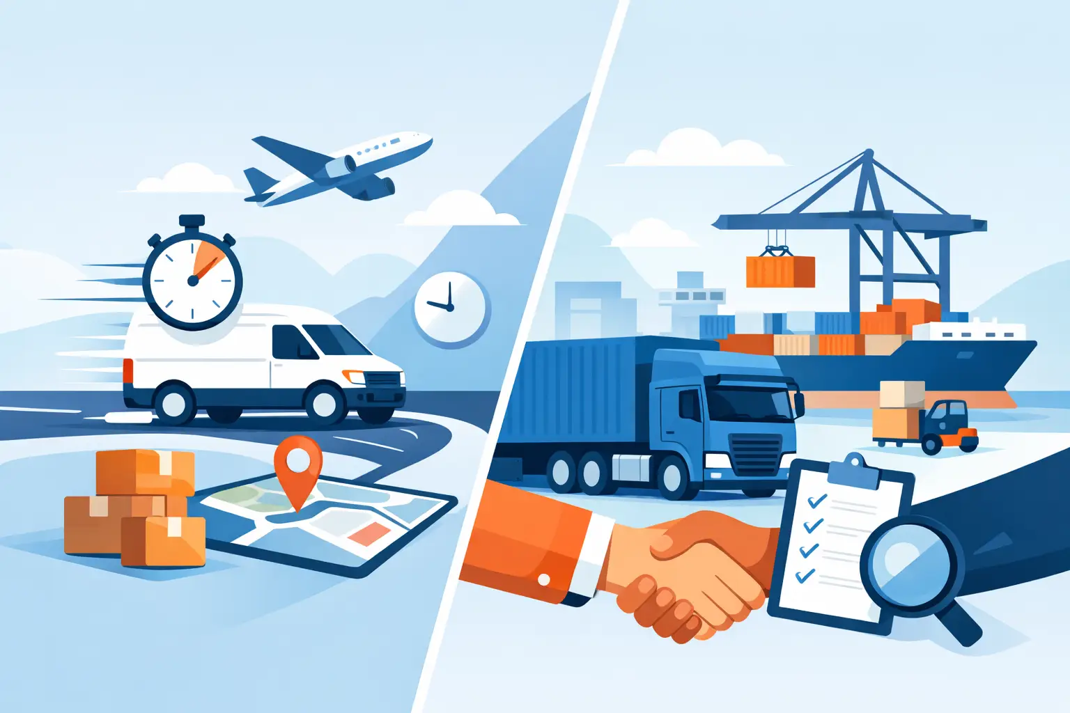 Expedited Shipping vs Freight Brokerage Explained
