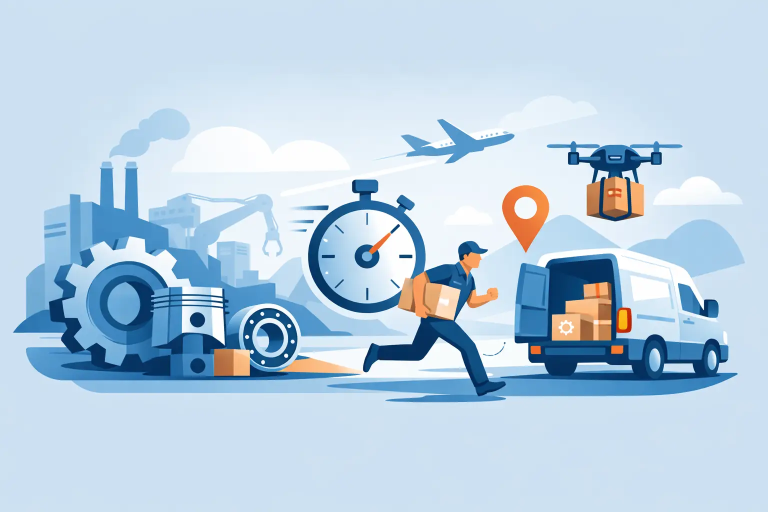 Best Urgent Parts Delivery Options for Downtime